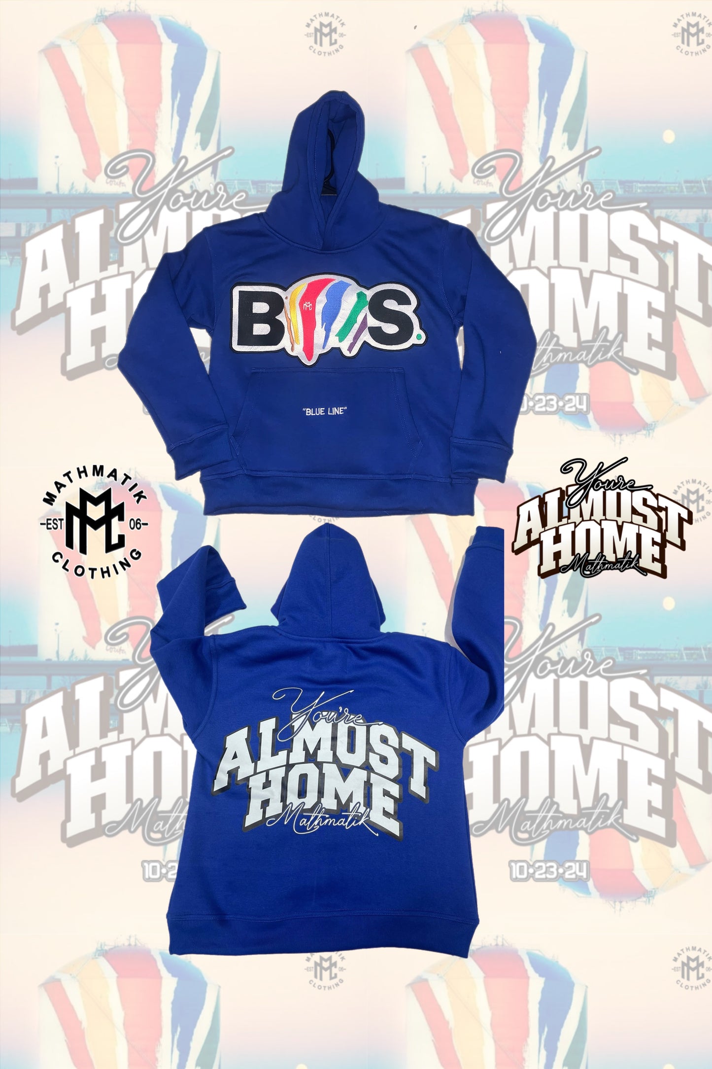#AlmostHome (BLUE LINE)